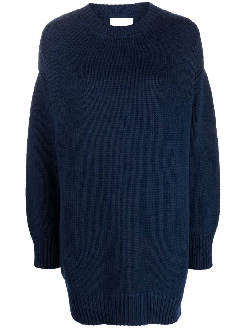 SA SU PHI drop-shoulder cashmere jumper - Blue von SA SU PHI