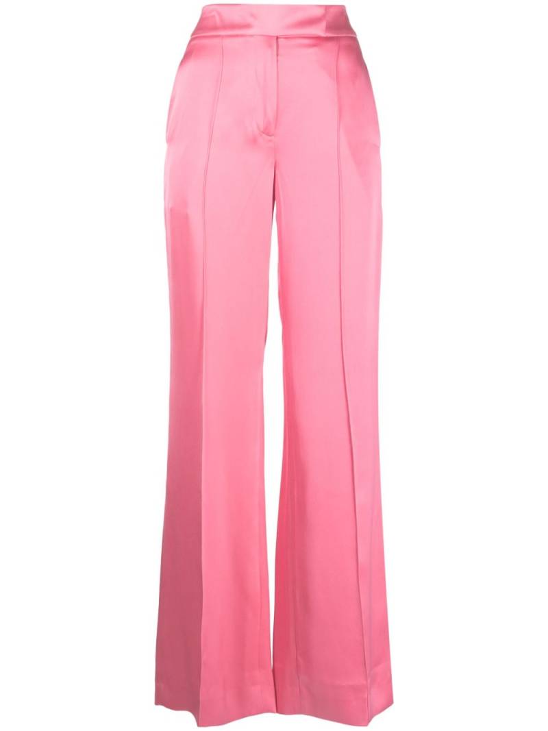 SA SU PHI high-waisted flared trousers - Pink von SA SU PHI