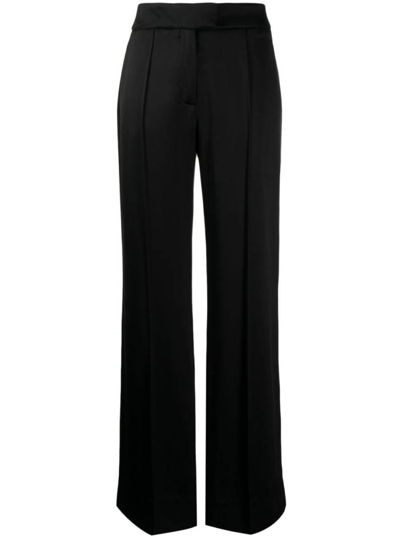 SA SU PHI high-waisted wide-leg trousers - Black von SA SU PHI