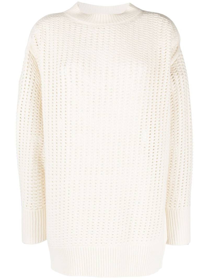 SA SU PHI open-knit cashmere jumper - Neutrals von SA SU PHI