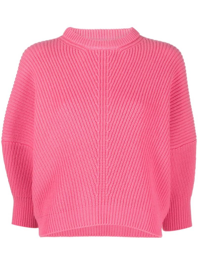 SA SU PHI ribbed cashmere jumper - Pink von SA SU PHI