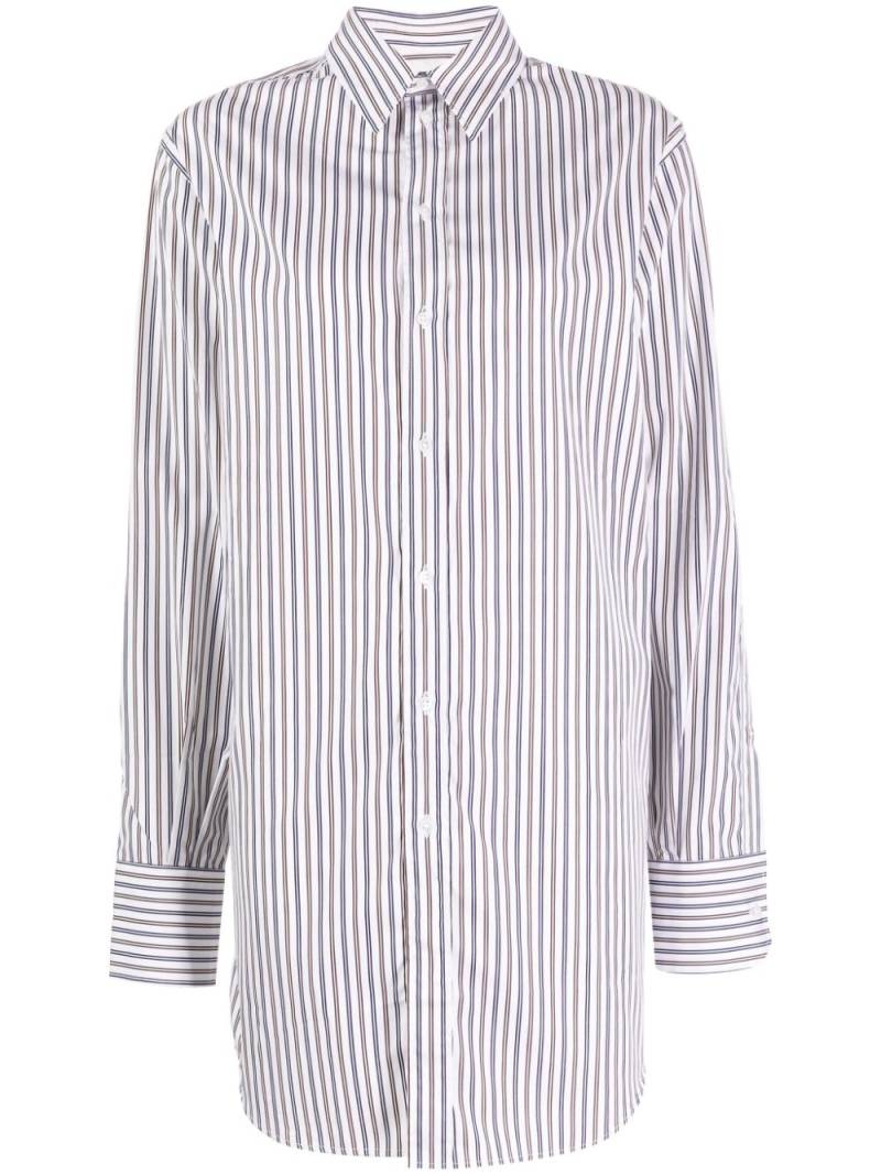 SA SU PHI striped cotton shirt dress - Multicolour von SA SU PHI