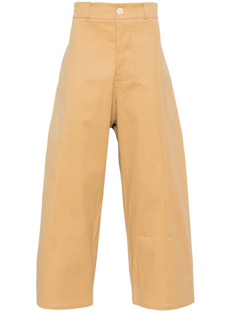 SAGE NATION wide-leg trousers - Yellow von SAGE NATION