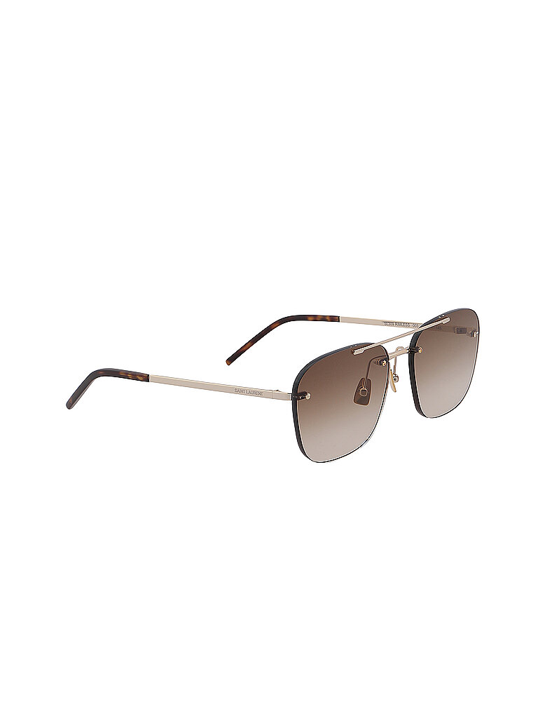 SAINT LAURENT Sonnenbrille SL309 RIMLESS gold von SAINT LAURENT