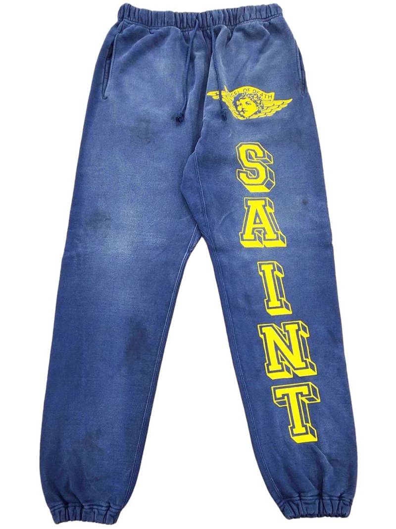 SAINT MXXXXXX Angel track pants - Blue von SAINT MXXXXXX