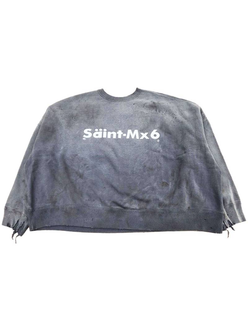 SAINT MXXXXXX Chaos sweatshirt - Grey von SAINT MXXXXXX