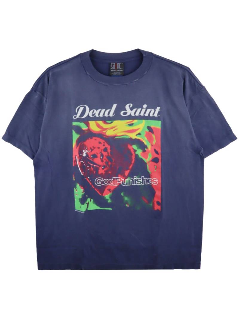 SAINT MXXXXXX Dead Saint T-shirt - Blue von SAINT MXXXXXX