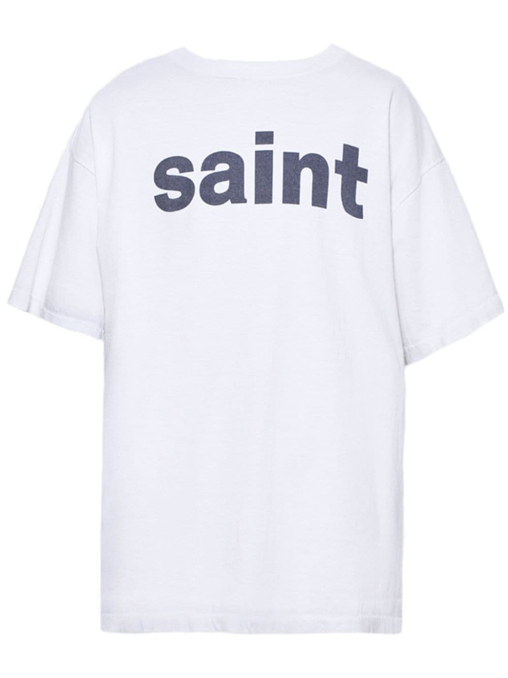 SAINT MXXXXXX Saint cotton T-shirt - White von SAINT MXXXXXX