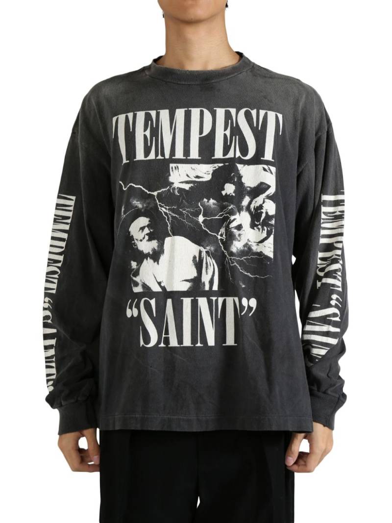 SAINT MXXXXXX Tempest T-shirt - Black von SAINT MXXXXXX