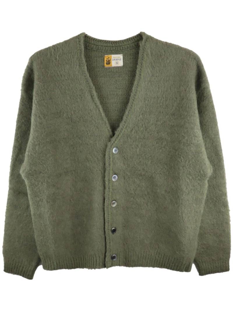 SAINT MXXXXXX V-neck cardigan - Green von SAINT MXXXXXX