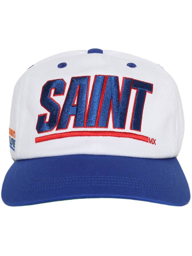 SAINT MXXXXXX embroidered-logo cotton cap - White von SAINT MXXXXXX