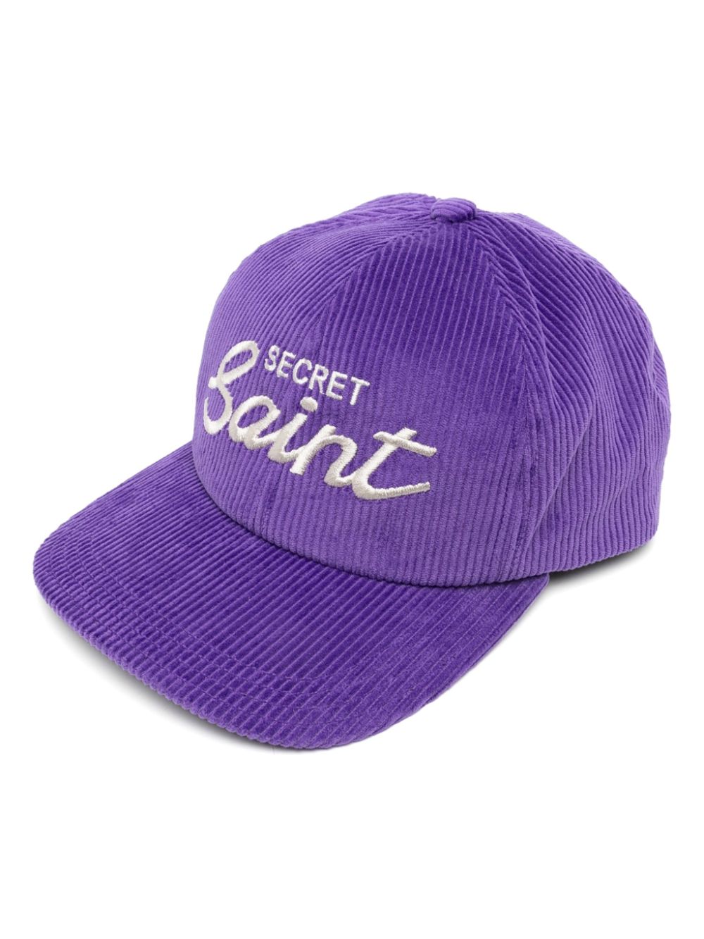 SAINT MXXXXXX embroidered logo hat - Purple von SAINT MXXXXXX