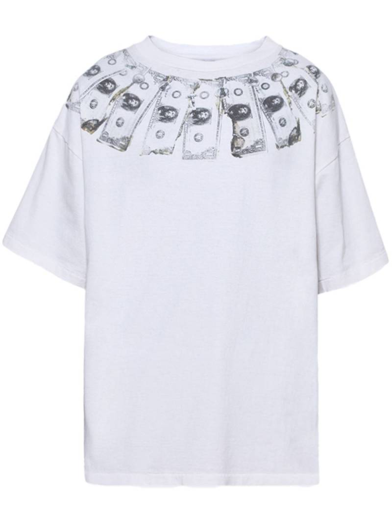 SAINT MXXXXXX money-print cotton T-shirt - White von SAINT MXXXXXX