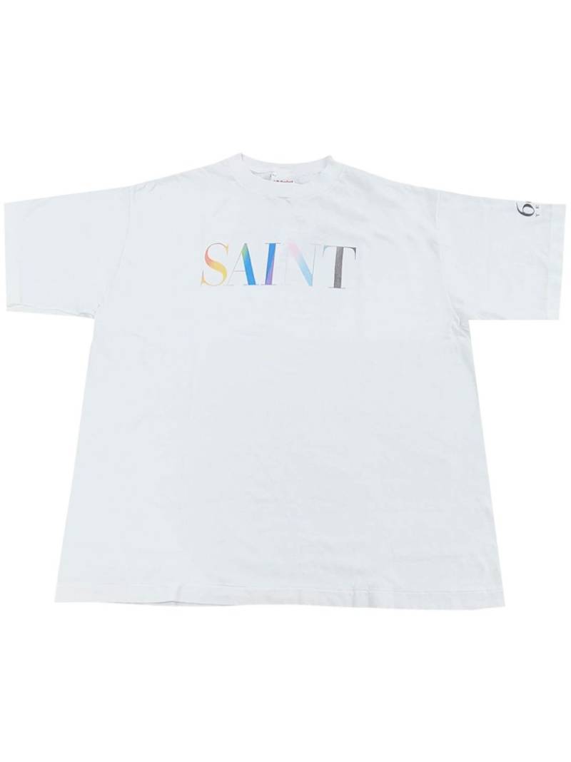 SAINT MXXXXXX printed T-shirt - White von SAINT MXXXXXX