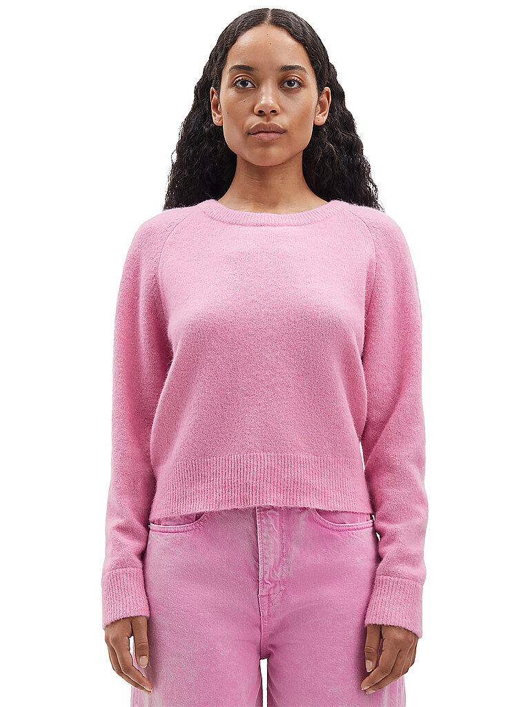 SAMSOE SAMSOE Pullover NOR O-N rosa | L von SAMSOE SAMSOE