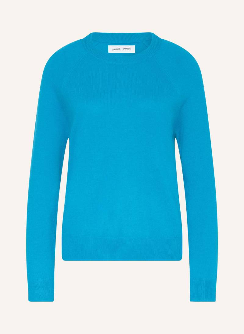 Samsøe  Samsøe Cashmere-Pullover Boston blau von SAMSØE  SAMSØE