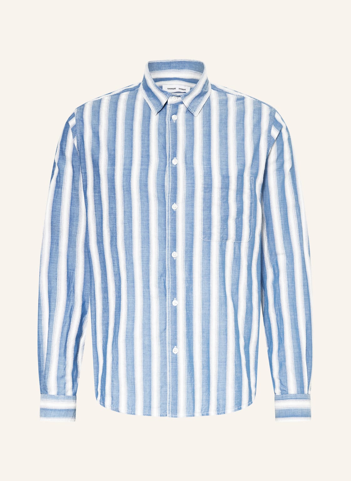 Samsøe Samsøe Hemd Saryan Comfort Fit blau Samsøe Samsøe Hemd Saryan Comfort Fit blau von SAMSØE SAMSØE