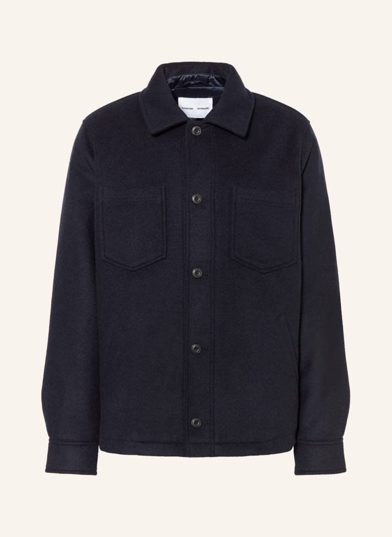 Samsøe Samsøe Overjacket Pally blau Samsøe Samsøe Overjacket Pally blau von SAMSØE SAMSØE