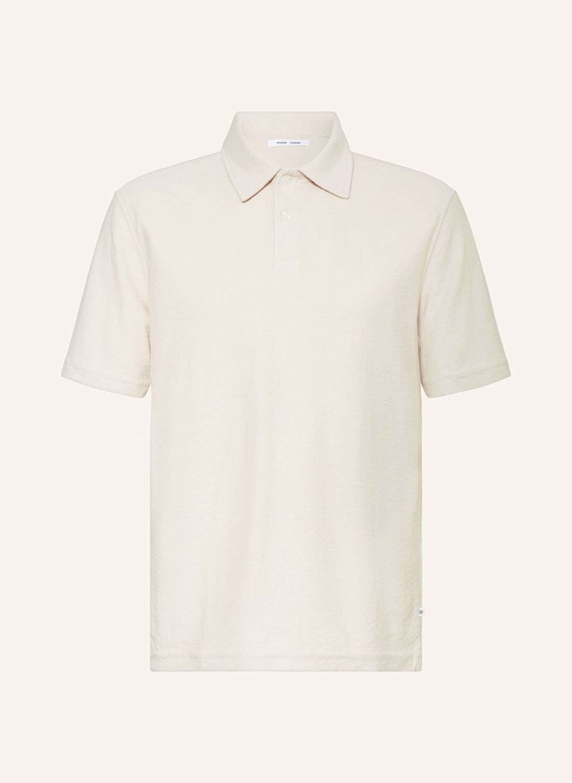 Samsøe  Samsøe Jersey-Poloshirt Sakvistbro Regular Fit weiss von SAMSØE  SAMSØE