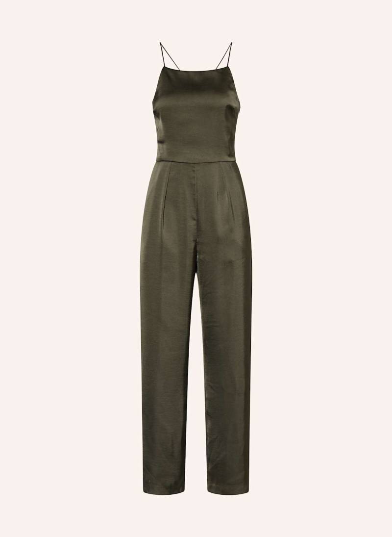 Samsøe  Samsøe Jumpsuit Savilla Aus Satin gruen von SAMSØE  SAMSØE