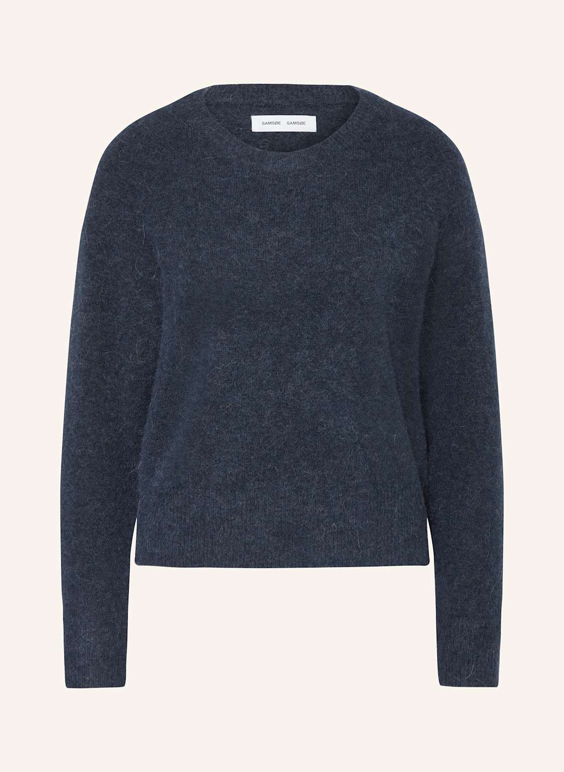 Samsøe  Samsøe Pullover Nor Mit Alpaka blau von SAMSØE  SAMSØE