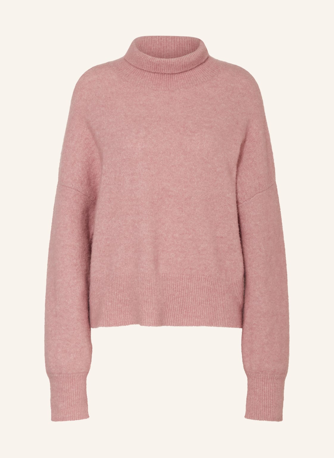 Samsøe  Samsøe Rollkragenpullover Nola Mit Alpaka rosa von SAMSØE  SAMSØE