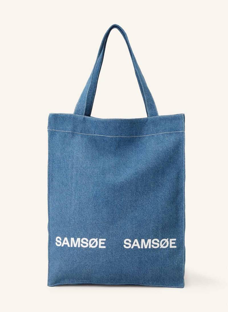 Samsøe  Samsøe Shopper Saluca blau von SAMSØE  SAMSØE