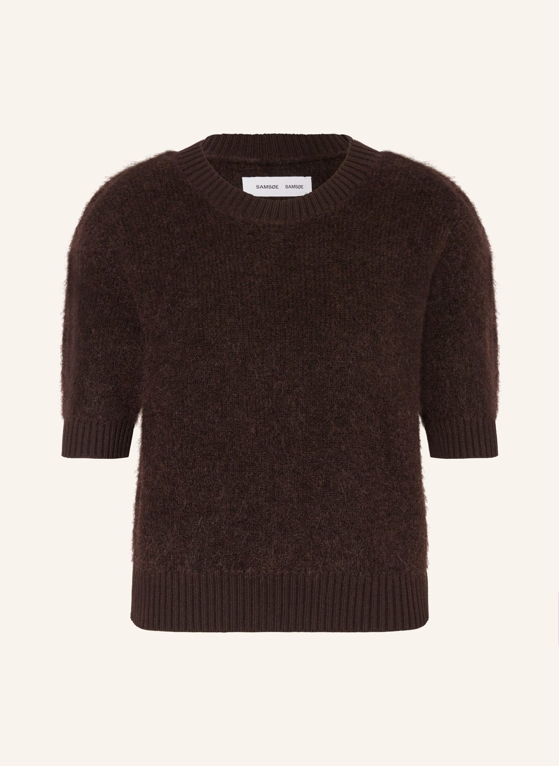 Samsøe  Samsøe Strickshirt Jeanne Mit Mohair braun von SAMSØE  SAMSØE