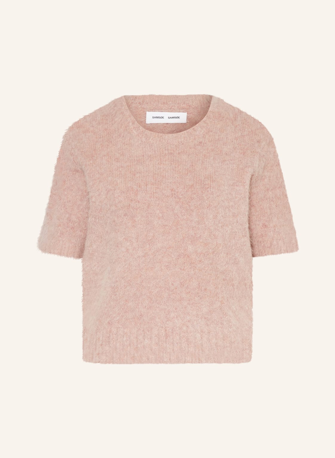 Samsøe Samsøe Strickshirt Sajeanne Mit Alpaka rosa Samsøe Samsøe Strickshirt Sajeanne Mit Alpaka rosa von SAMSØE SAMSØE