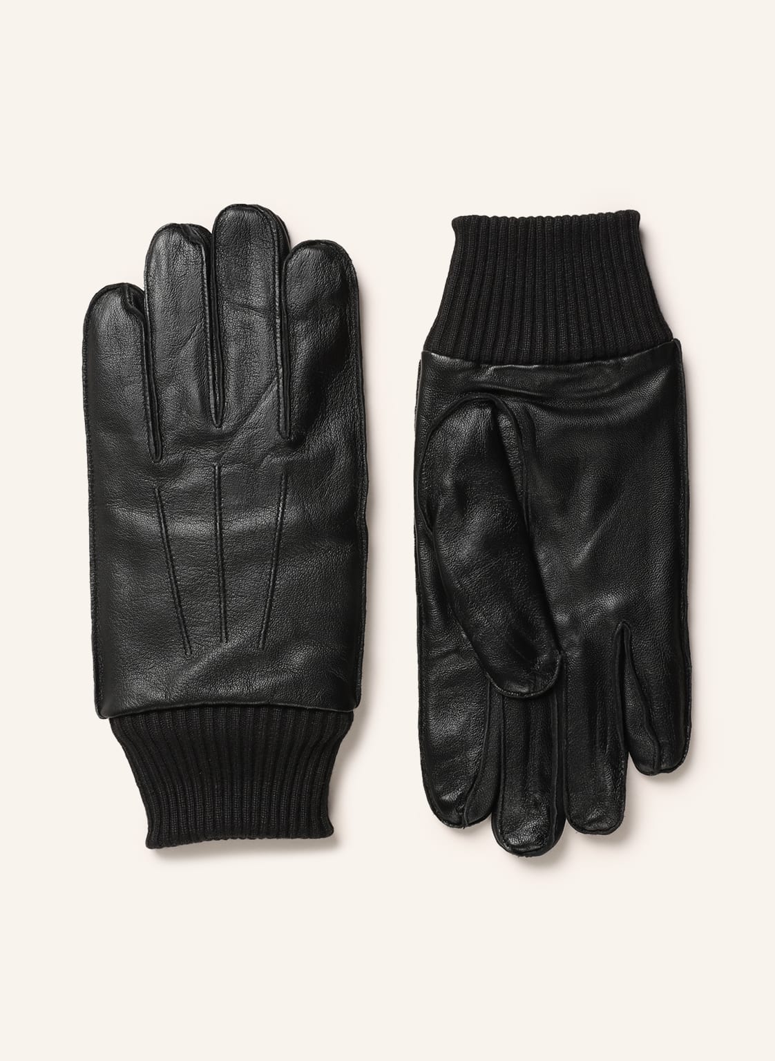 Samsøe Samsøe Lederhandschuhe Hackney schwarz Samsøe Samsøe Lederhandschuhe Hackney schwarz von SAMSØE SAMSØE