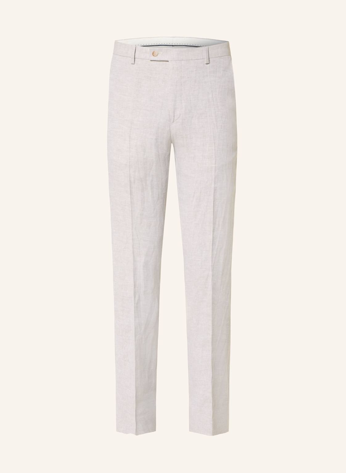 Sand Copenhagen Anzughose Slim Fit Mit Leinen gruen von SAND COPENHAGEN