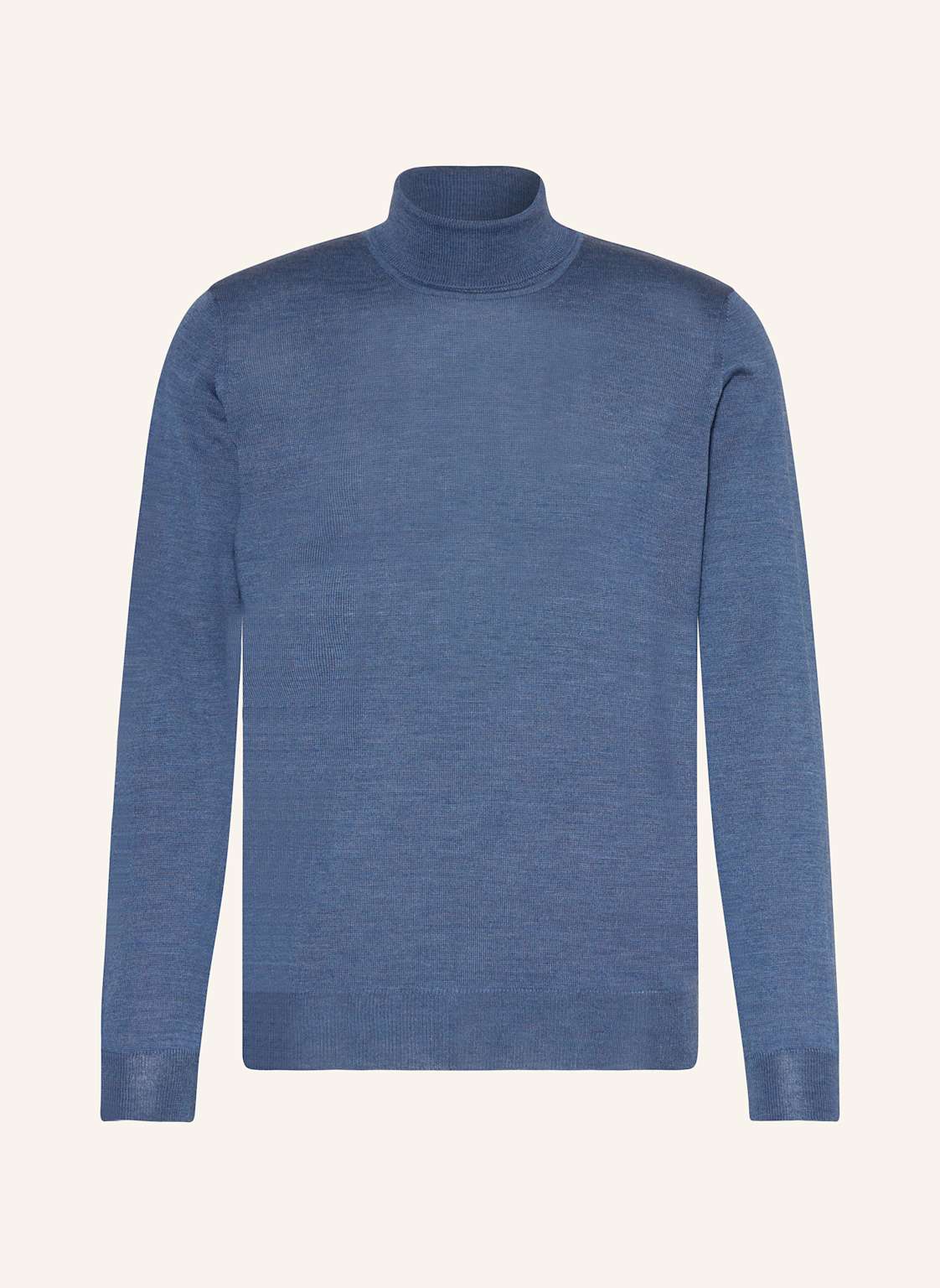 Sand Copenhagen Rollkragenpullover Aus Merinowolle blau von SAND COPENHAGEN