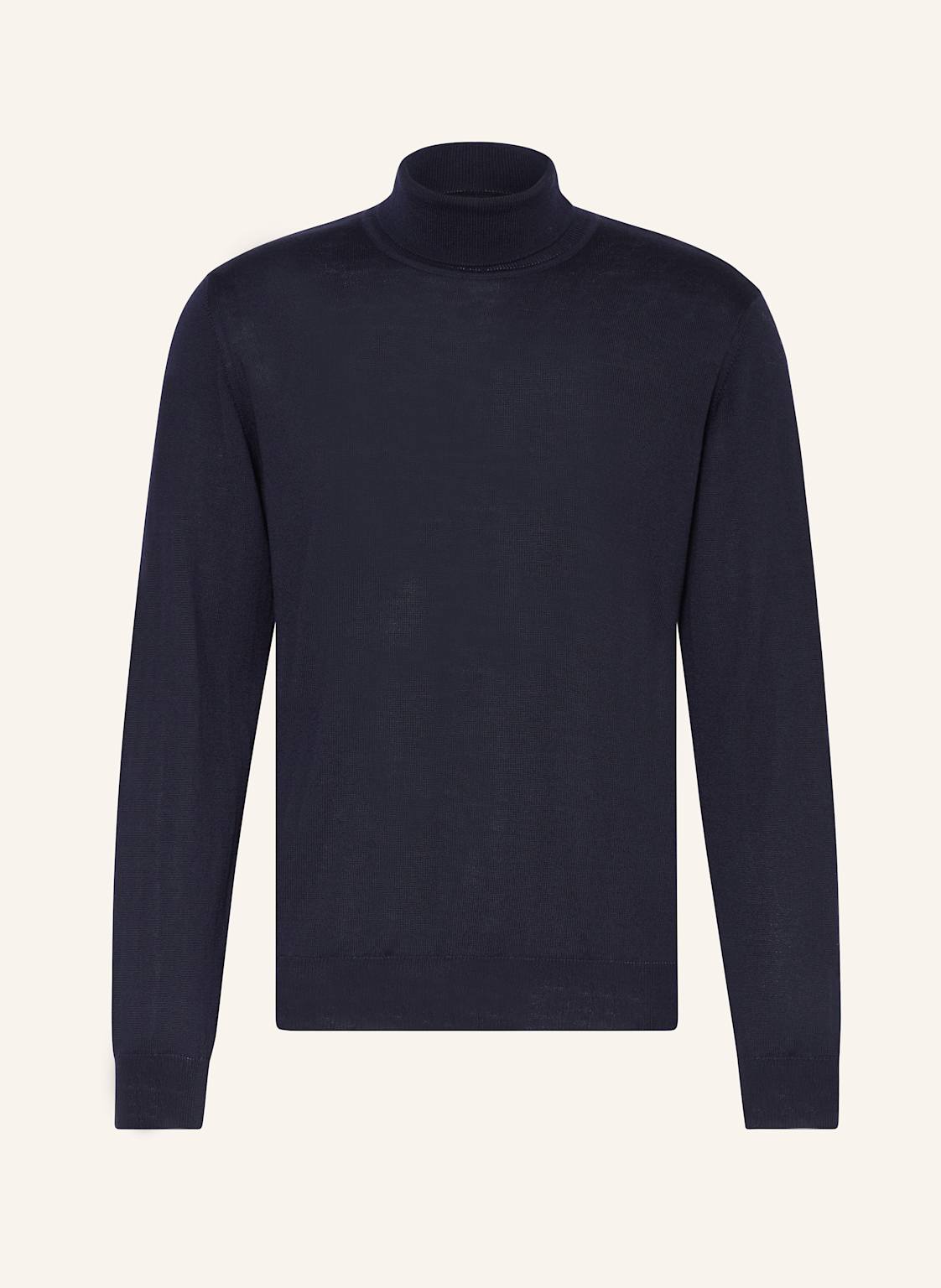 Sand Copenhagen Rollkragenpullover Aus Merinowolle blau von SAND COPENHAGEN