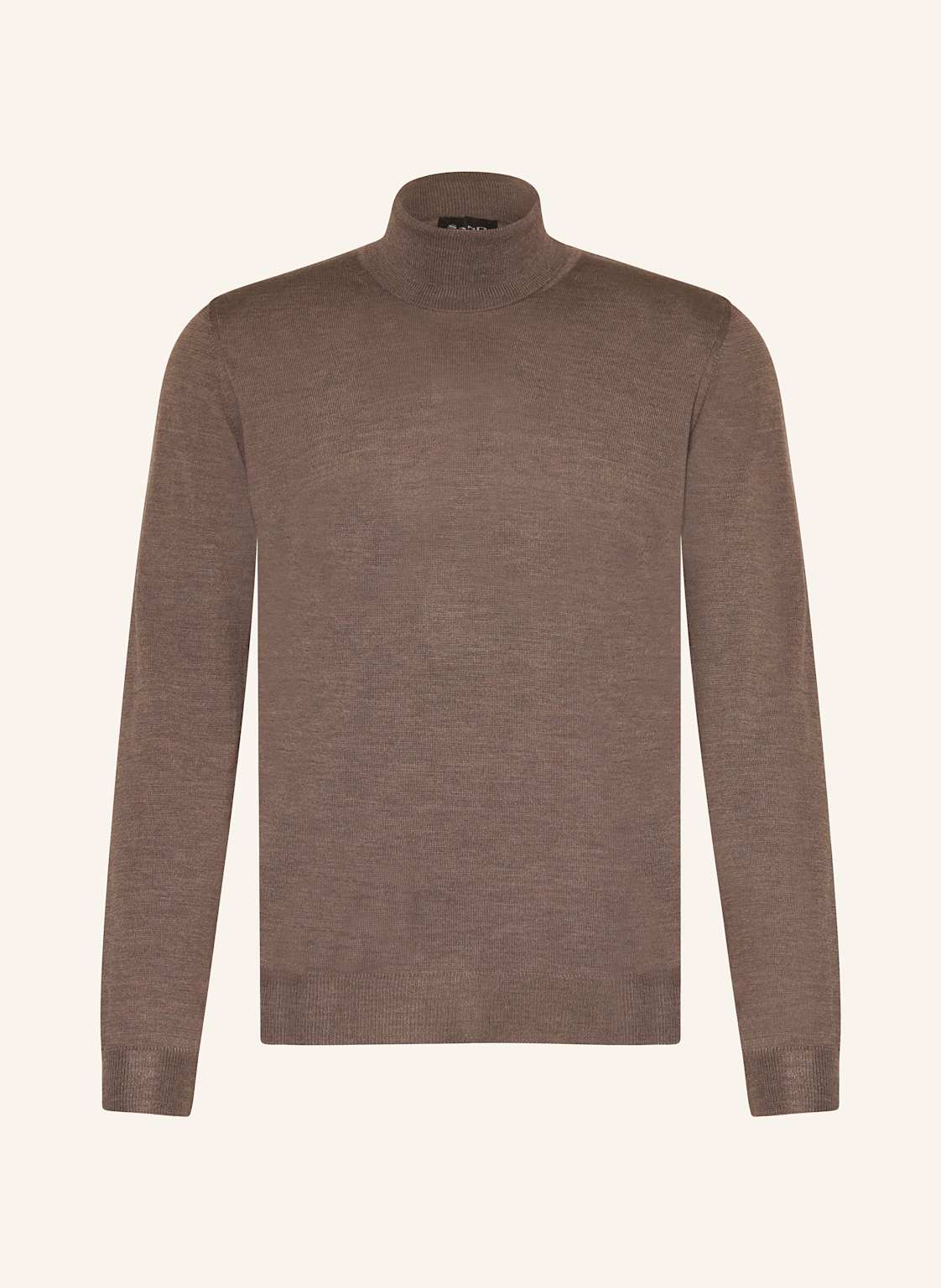 Sand Copenhagen Rollkragenpullover Aus Merinowolle braun