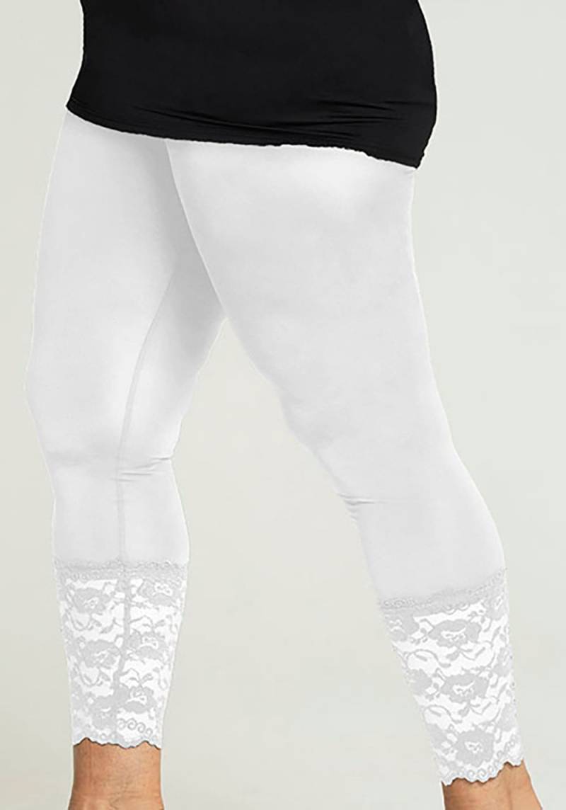 SANDGAARD Leggings, mit Spitze am Beinabschluss von SANDGAARD