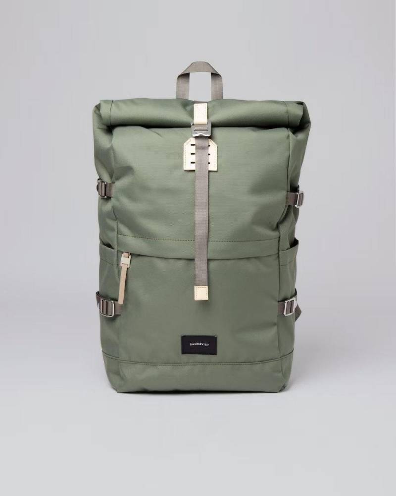 Bernt-0 Rucksack Herren Khaki ONE SIZE von SANDQVIST