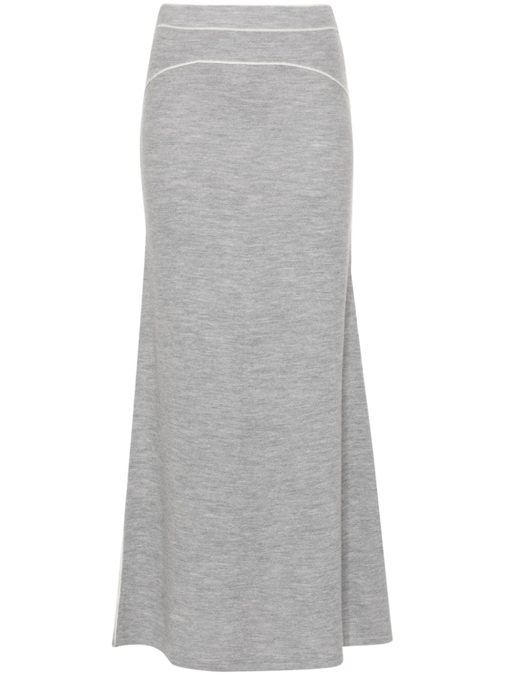 SANDRO A-line skirt - Grey von SANDRO