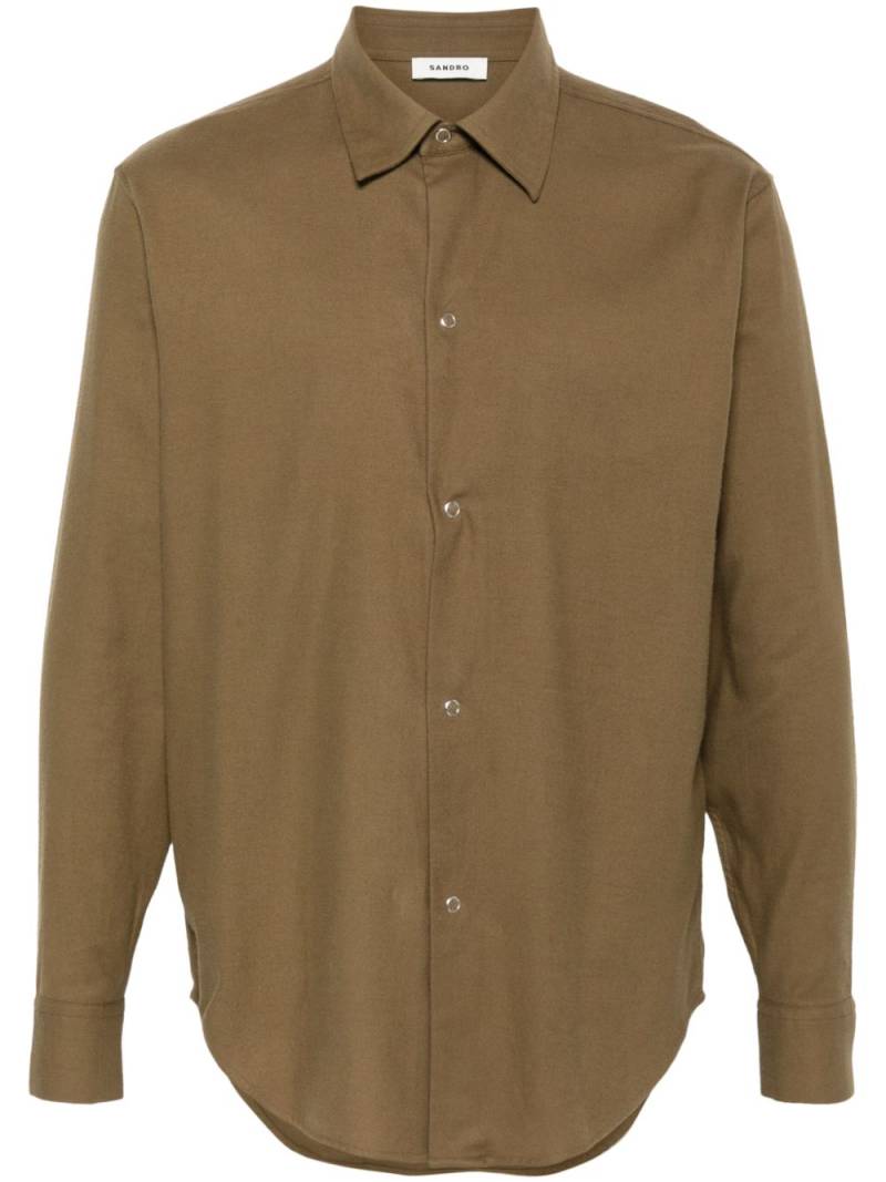 SANDRO Floaty shirt - Green von SANDRO