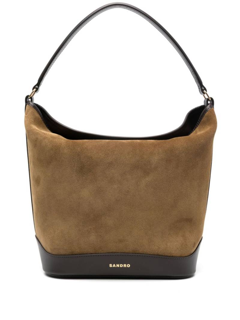 SANDRO Tangoso bucket bag - Neutrals von SANDRO