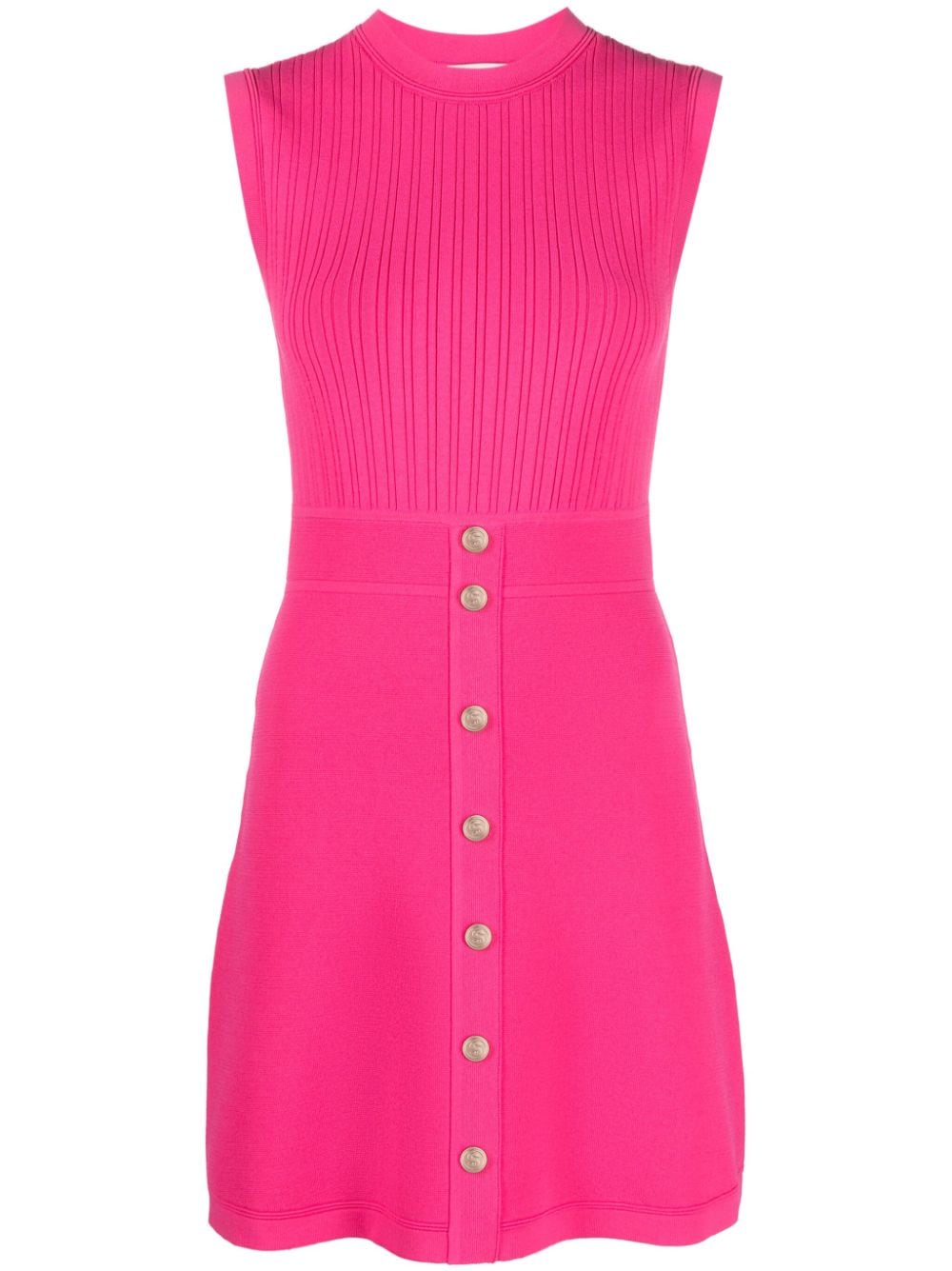 SANDRO button-embellished minidress - Pink von SANDRO