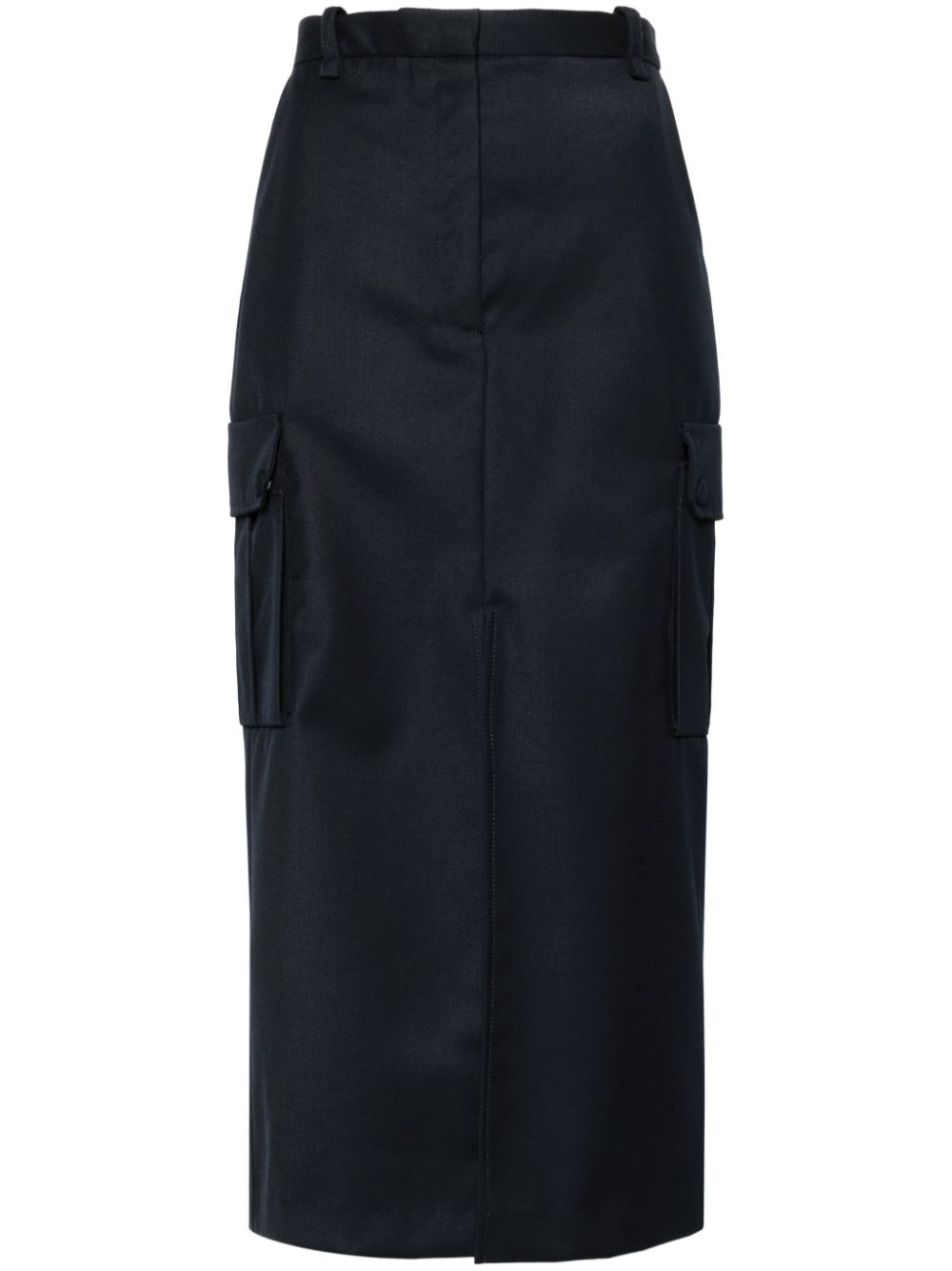 SANDRO cargo maxi skirt - Blue von SANDRO