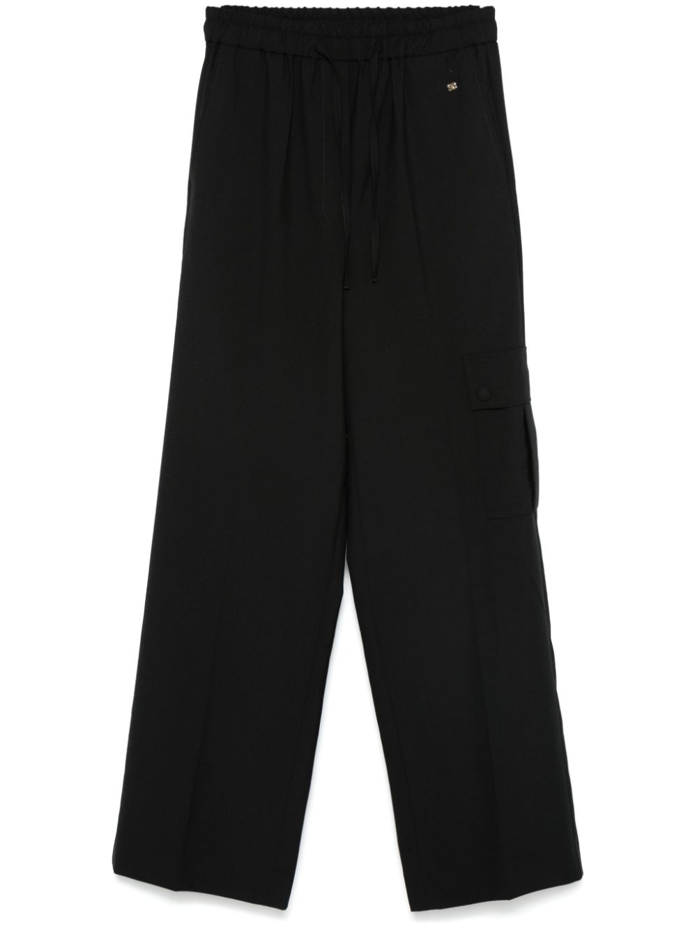 SANDRO drawstring cargo pants - Black von SANDRO