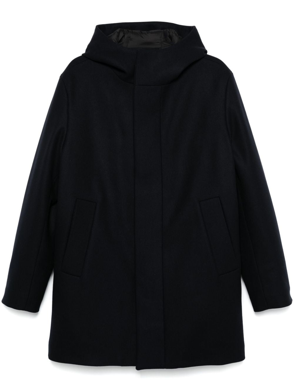 SANDRO hooded coat - Blue von SANDRO