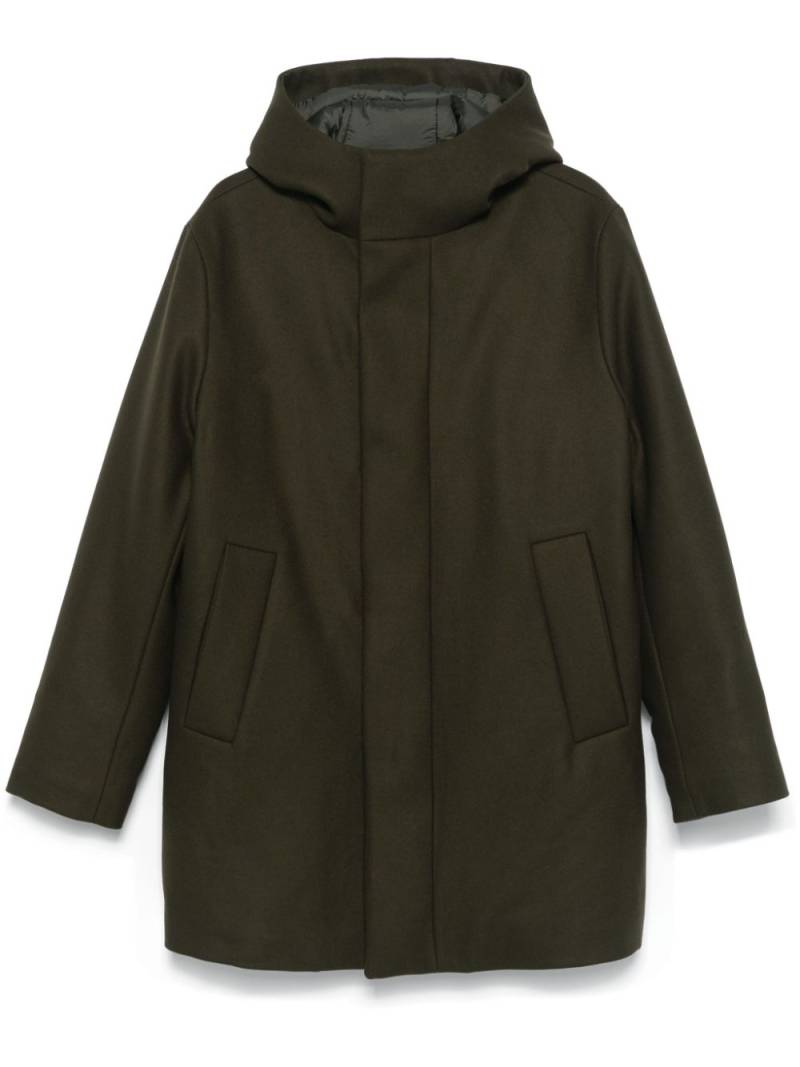 SANDRO hooded coat - Green von SANDRO