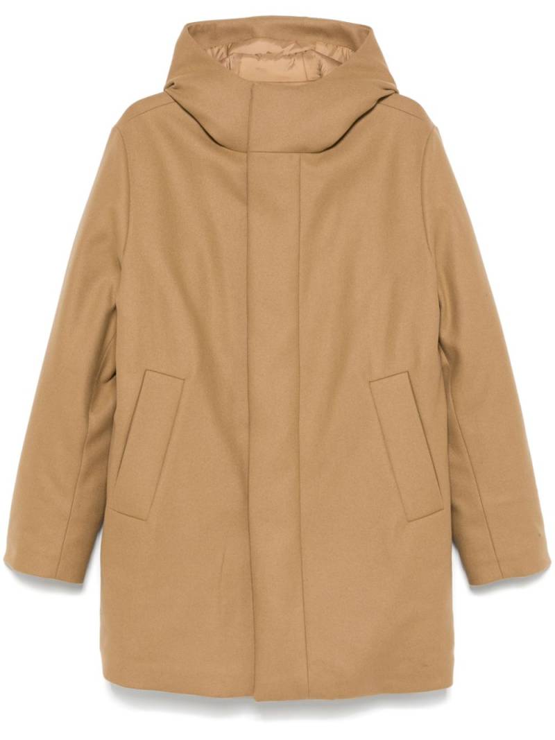 SANDRO hooded coat - Neutrals von SANDRO