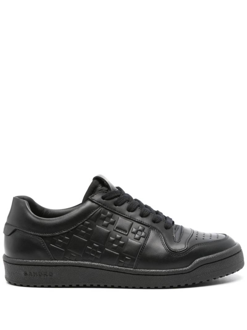 SANDRO logo-embossed sneakers - Black von SANDRO