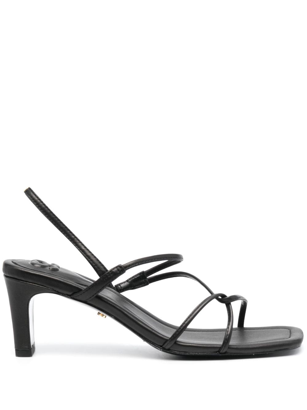 SANDRO open-toe heeled sandals - Black von SANDRO