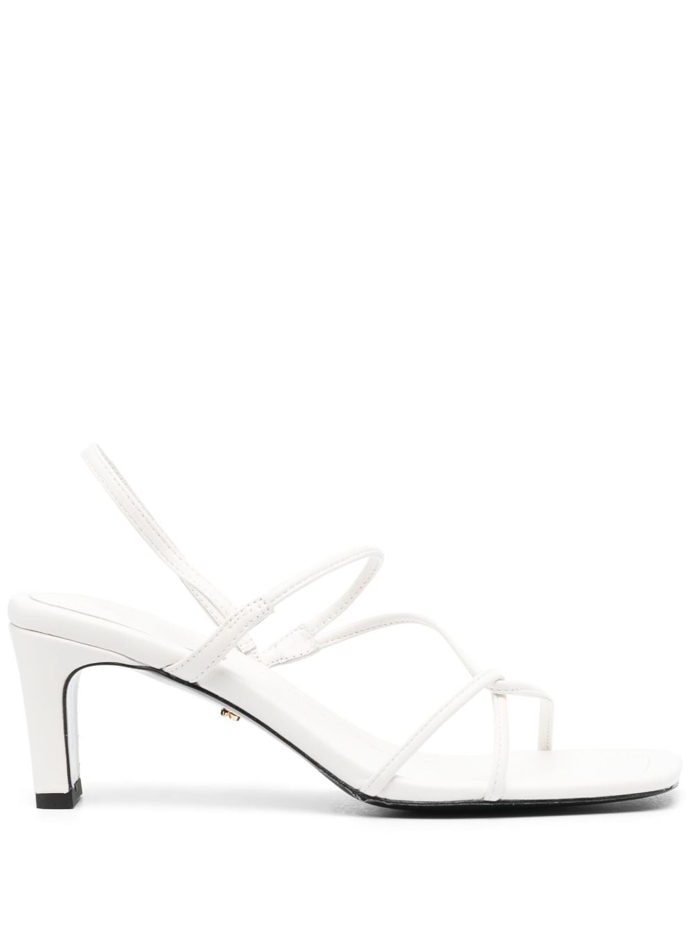 SANDRO open-toe heeled sandals - White von SANDRO