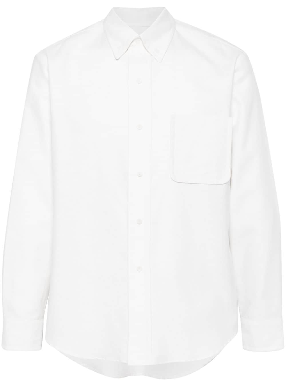 SANDRO patch-pocket shirt - White von SANDRO