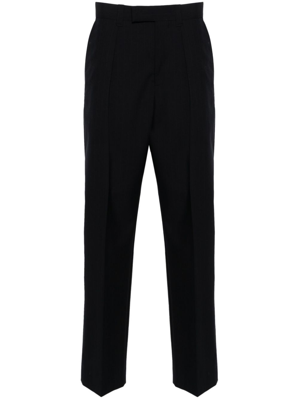 SANDRO pinstripe trousers - Blue von SANDRO